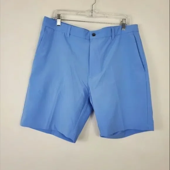 Callaway Gulf Shorts Mens Size 36 Colorful Blue Classic Gulf Short Sport Casual - Picture 1 of 3
